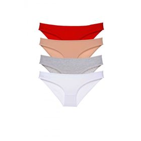 Armin Loretta 531 4 Adet Süper Eko Set Likralı Kadın Slip Külot