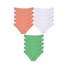 Armin Loretta 537 15 Adet Süper Eko Set Likralı Kadın Slip Külot