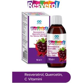 Armin Naturals Resverol Resveratrol Quercetin 150 ml Sıvı