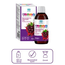 Armin Naturals Resverol Resveratrol Quercetin 150 ml Sıvı