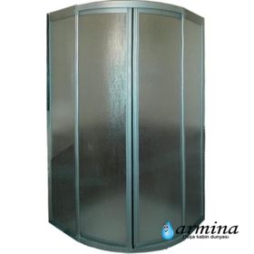 Armina 130x130 5 mm Oval Temperli Cam Duşakabin