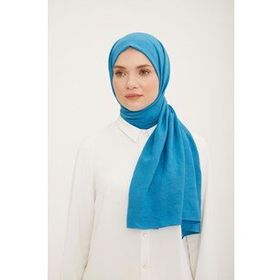 Armine 0112-100-99 Mavi-yeşil %100 Ipek Şal