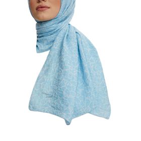 Armine 08PL-21187 Gökyüzü Mavisi Yazlık Pure Line Şal Serisi Yaz Trend Şal