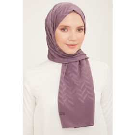 Armine 1-385 Mürdüm Desenli Şal