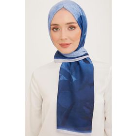 Armine 10000-13 Lacivert Trend Şal