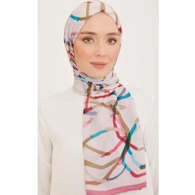 Armine 10002-04 Pembe Trend Şal