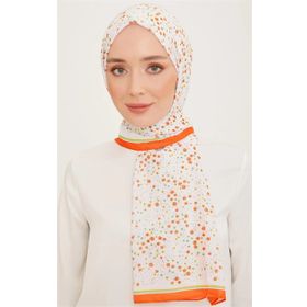 Armine 10004-03 Turuncu Trend Şal