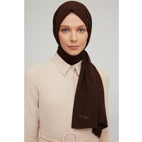 Armine 1035 Sütlü Kahve Trend Medine Ipeği Şal