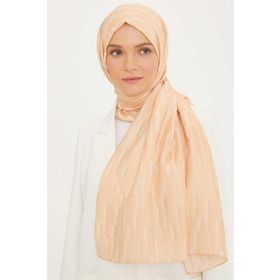 Armine 12-1286 Koyu Krem Şal