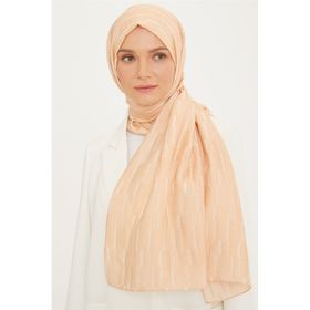 Armine 12-1286 Koyu Krem Şal