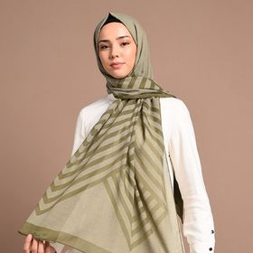 Armine 1203-02 Yağ Yeşili Şal