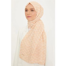 Armine 13-1286 Koyu Krem Şal