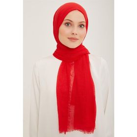 Armine 14 Kırmızı Trend Bürümcük Şal