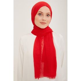 Armine 14 Kırmızı Trend Bürümcük Şal