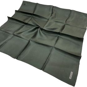 Armine 166 Haki Twill Düz İpek Eşarp
