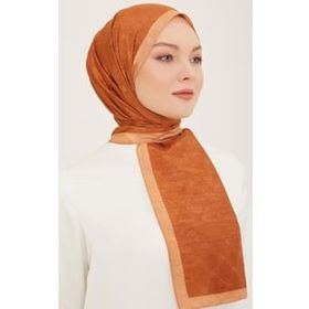 Armine 2-115 Trend Monogram Turuncu Şal