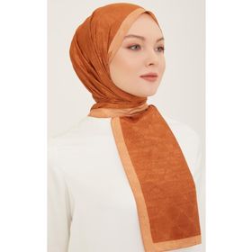 Armine 2-115 Trend Monogram Turuncu Şal