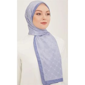 Armine 2-120 Trend Monogram Mavi Şal