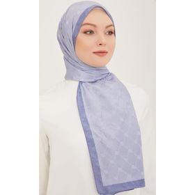 Armine 2-120 Trend Monogram Mavi Şal
