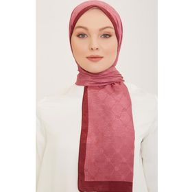 Armine 2-127 Trend Monogram Vişne Çürüğü Şal