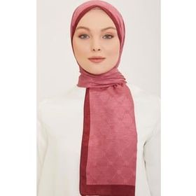 Armine 2-127 Trend Monogram Vişne Çürüğü Şal