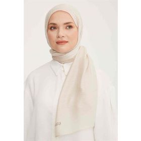 Armine 2-23017 Trend Açık Gümüş Düz Renk Pırıltı Şal