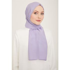 Armine 2-23017 Trend Açık Gümüş Düz Renk Pırıltı Şal