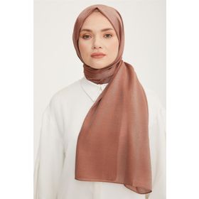 Armine 2-23017 Trend Açık Gümüş Düz Renk Pırıltı Şal