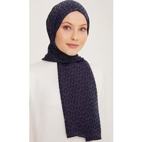 Armine 2-2368 Lacivert Şal