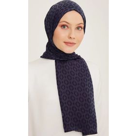 Armine 2-2368 Lacivert Şal