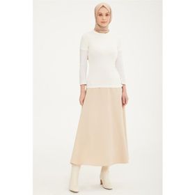 Armine 21KD9037 Ekru Kadın Badi