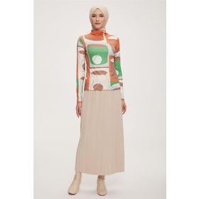Armine 22K3206 Kakao Kadın Bluz