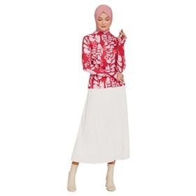 Armine 22K3206 Kırmızı Kadın Badi