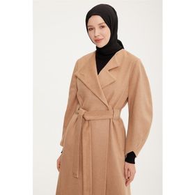 Armine 22K8208 Bej Kadın Manto
