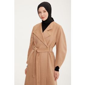 Armine 22K8208 Bej Kadın Manto
