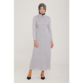 Armine 22K9422 Gri Kadın Elbise