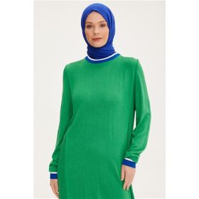 Armine 22KD4243 Çimen Yeşili Kadın Elbise