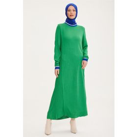 Armine 22KD4243 Çimen Yeşili Kadın Elbise