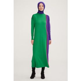 Armine 22KD4244 Çimen Yeşili Kadın Elbise