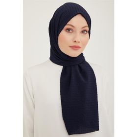 Armine 23048 Lacivert Şal