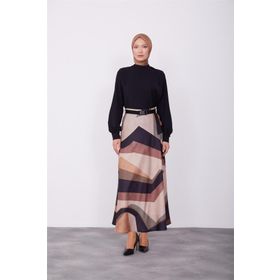 Armine 23K1419 Bej Kadın Etek