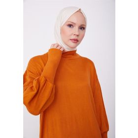 Armine 23KD4249 Yanık Oranj Kadın Tunik