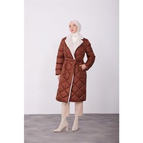 Armine 23KD6405 Kahverengi Kadın Mont