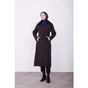 Armine 23KD8802 Siyah Kapitone Mont