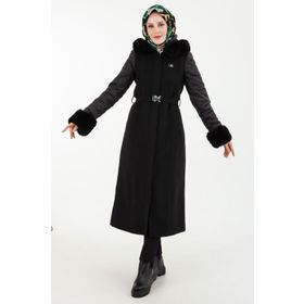 Armine 23kt750 Siyah Kadın Mont