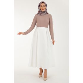 Armine 23YT107 Ekru Trend Etek