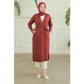 Armine 24KTD501 Bordo Kadın Hırka