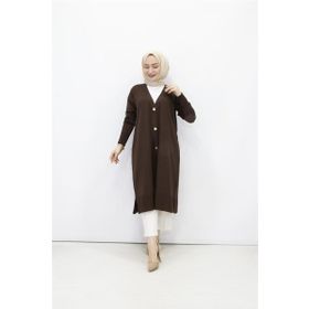 Armine 24KTD502 Kahverengi Kadın Hırka