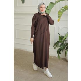 Armine 24KTD900 Acı Kahve Kadın Elbise