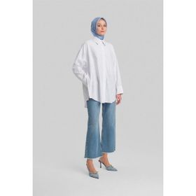 Armine 24Y4014 Beyaz-Beyaz Tunik